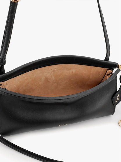 Le Click East West Small leather crossbody bag thumbnail