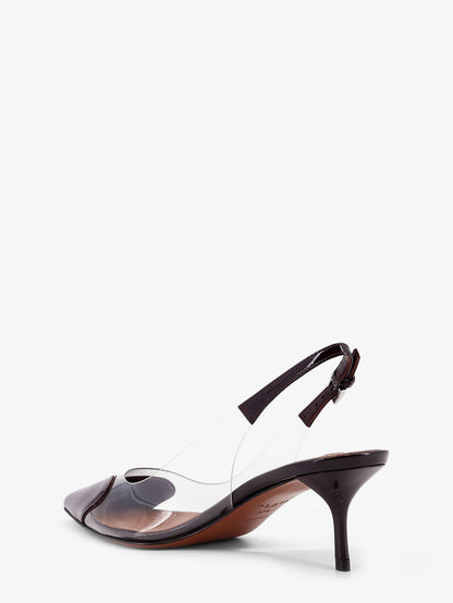 Le Coeur PVC and leather pumps thumbnail