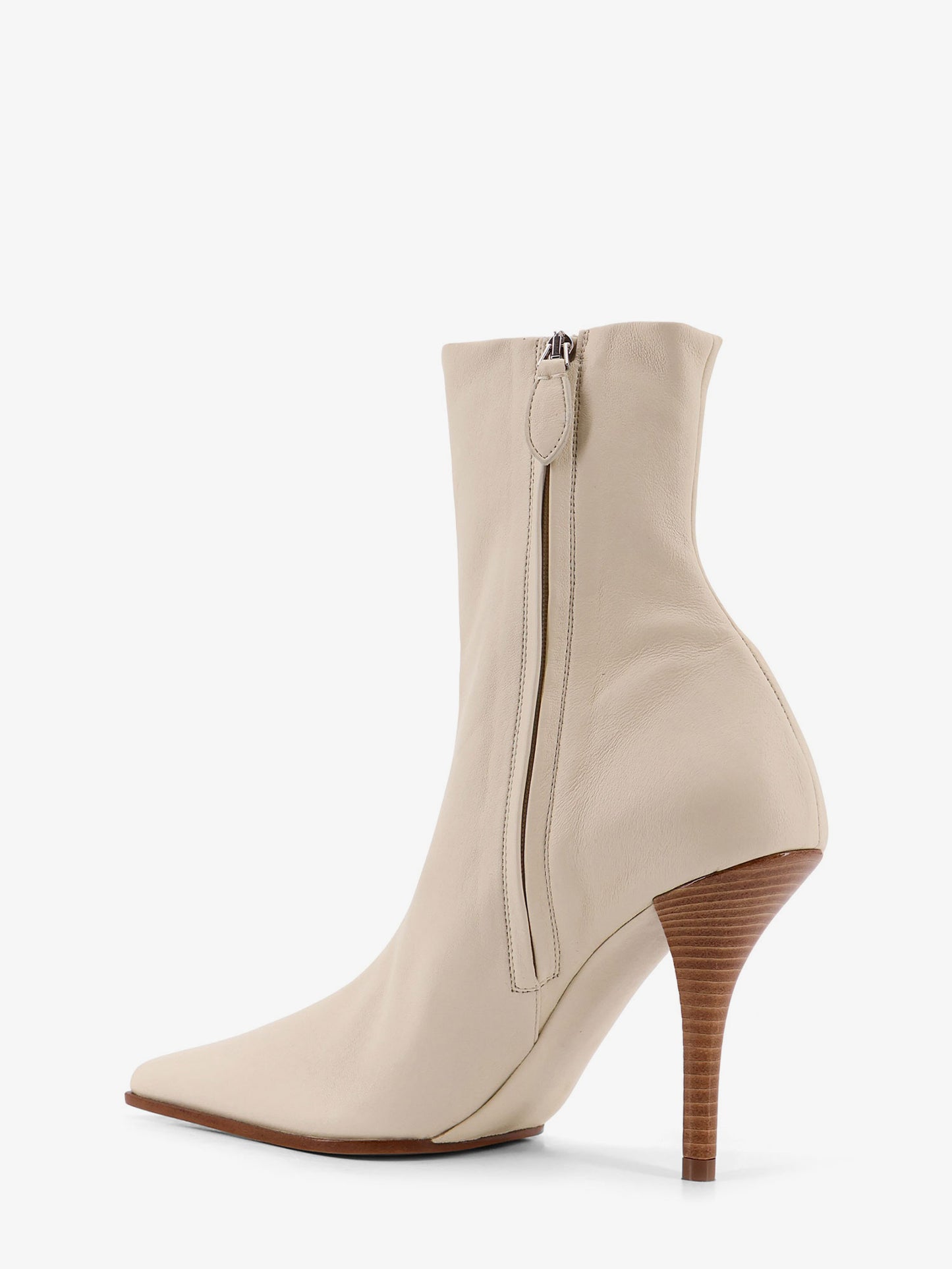 Leather boots