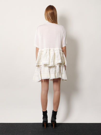 Peplum virgin wool sweater thumbnail