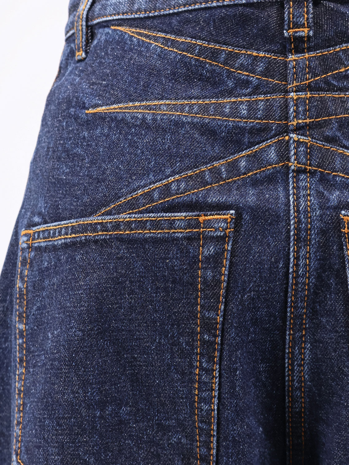 Jeans Round blue denim