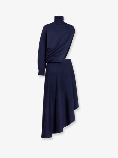 Cut-Out virgin wool dress thumbnail