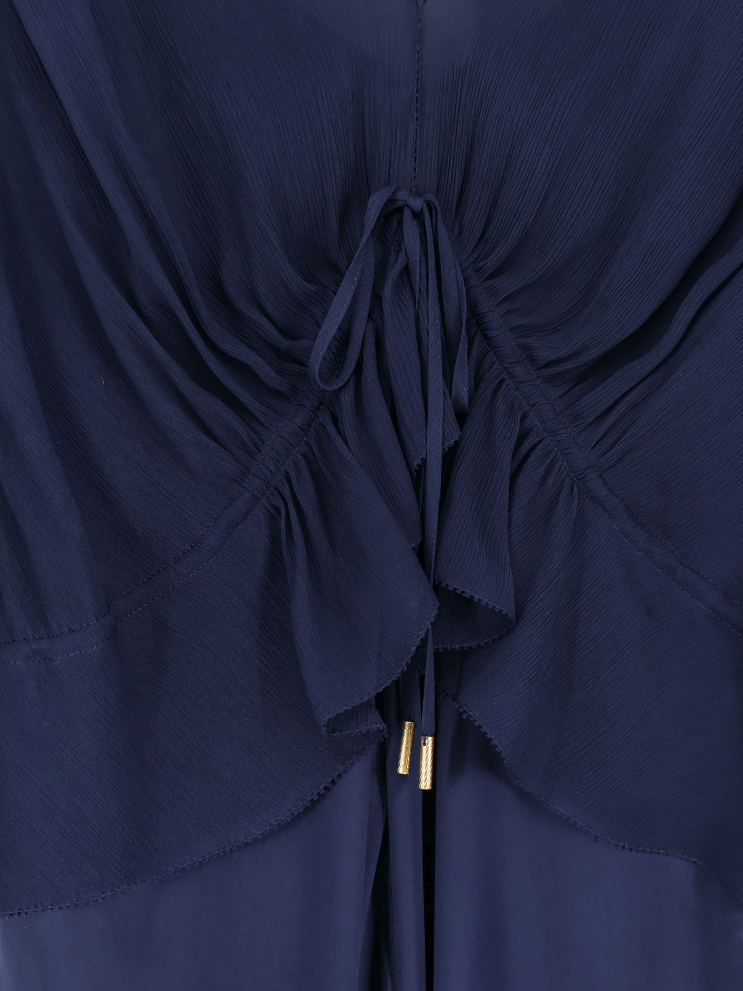 Vestito lungo in satin