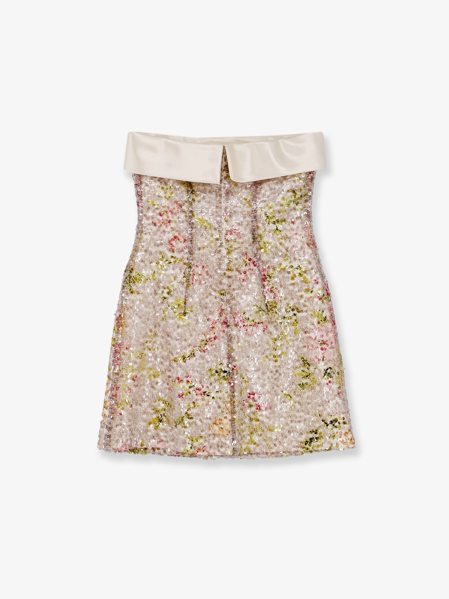 Mini dress with sequins
