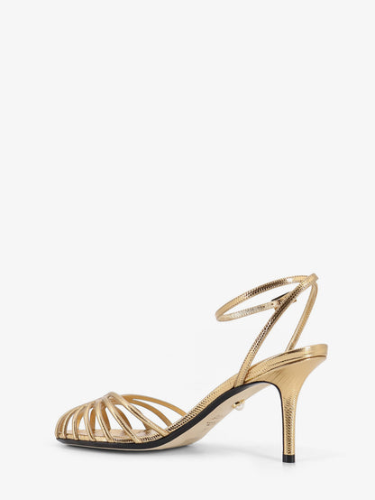 Blake 75 laminated leather sandals thumbnail