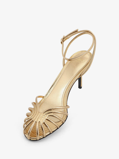 Blake 75 laminated leather sandals thumbnail