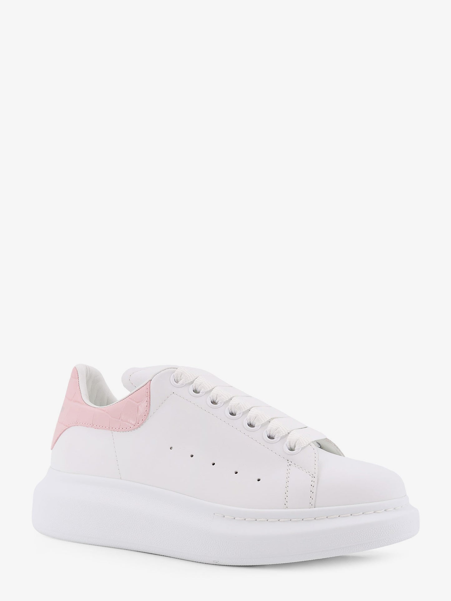 Oversize leather sneakers