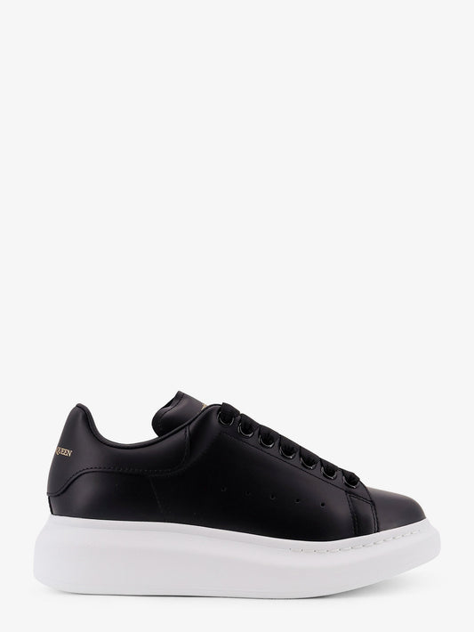 Oversized leather sneakers