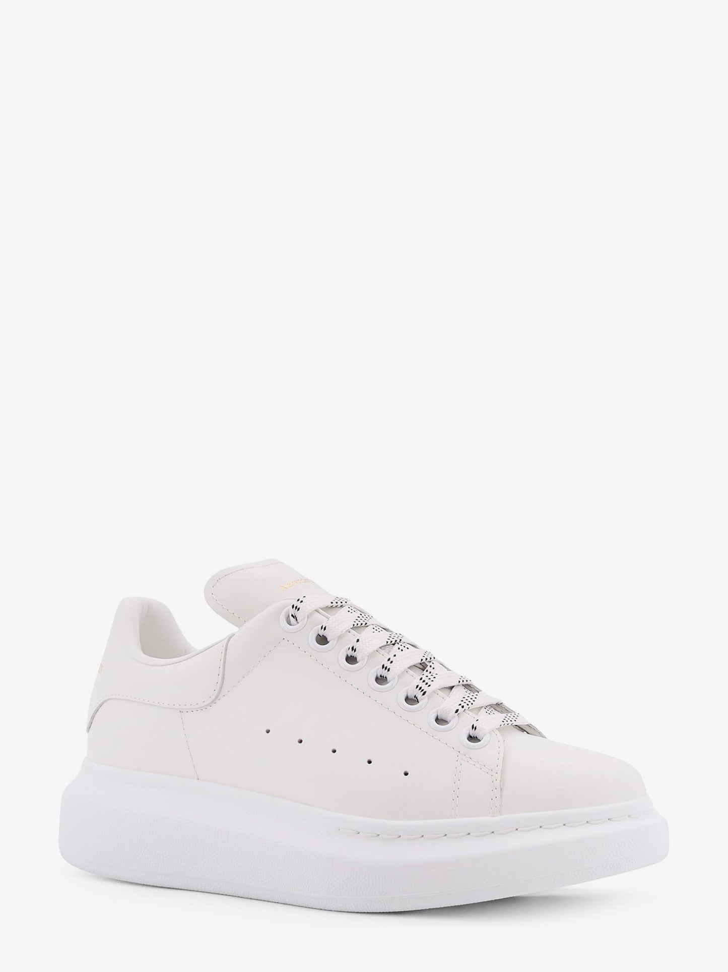 Oversized leather sneakers