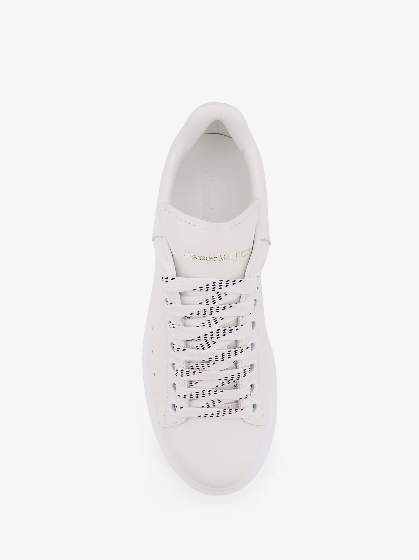 Oversized leather sneakers