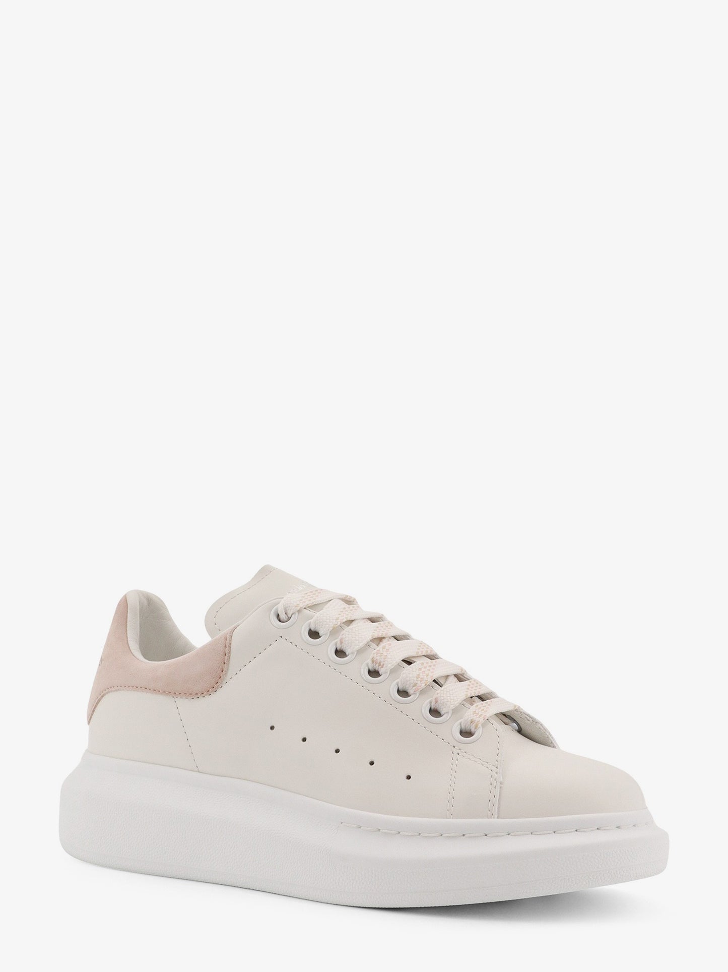 Oversized leather sneakers