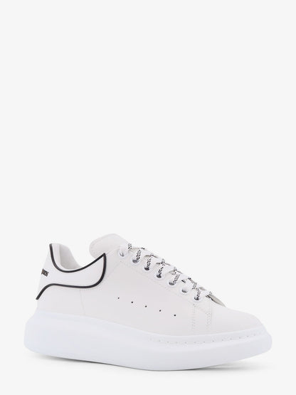 Oversized low-top leather sneakers thumbnail