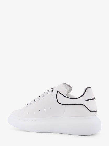 Oversized low-top leather sneakers thumbnail