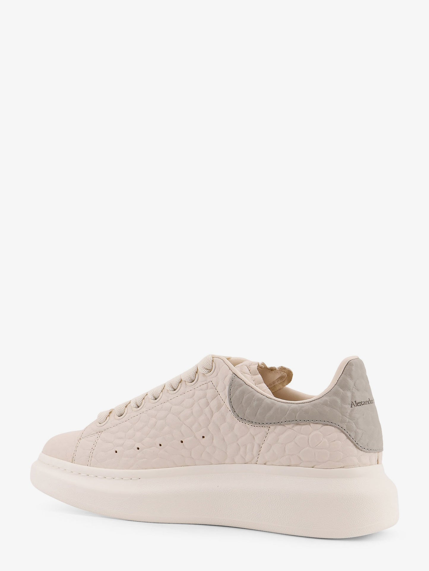 Oversize leather sneakers