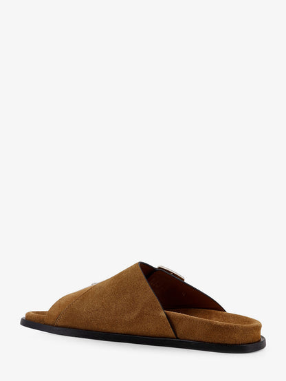Alba suede sandals thumbnail