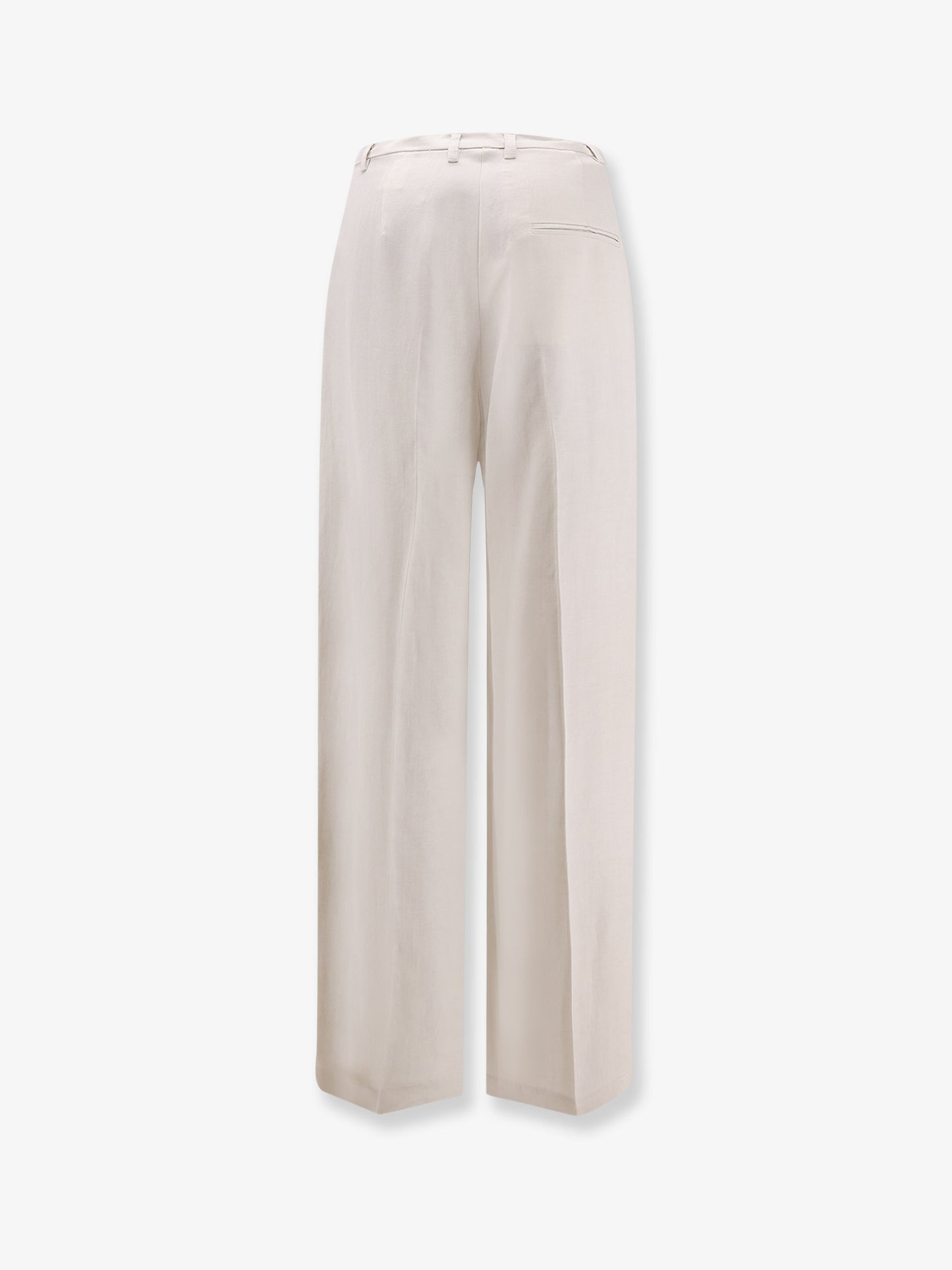 Lyocell and linen trousers