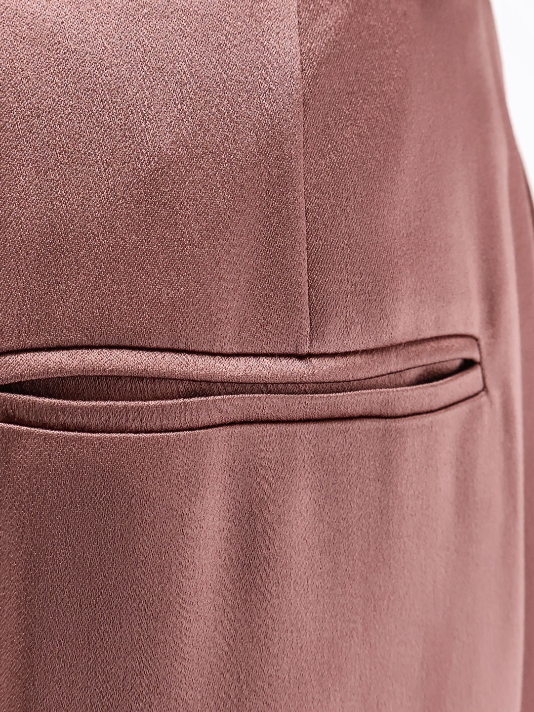 Satin trousers