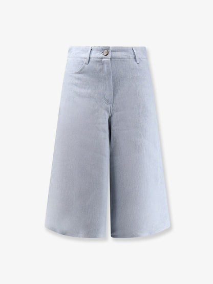 Délavé linen bermuda shorts thumbnail