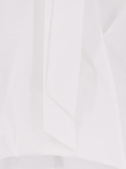 Cotton shirt with bow thumbnail