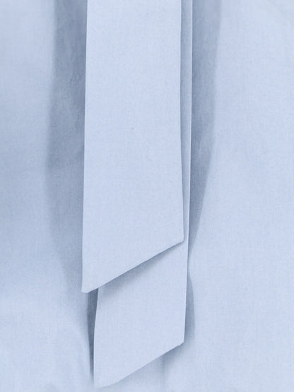 Cotton shirt with bow thumbnail
