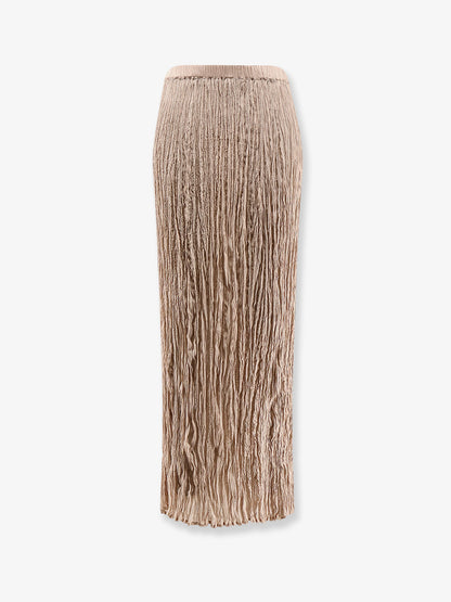 Wrinkled viscose skirt thumbnail