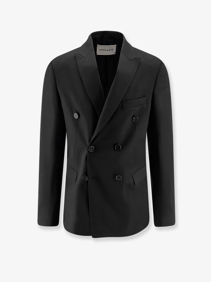 Virgin wool blend blazer thumbnail