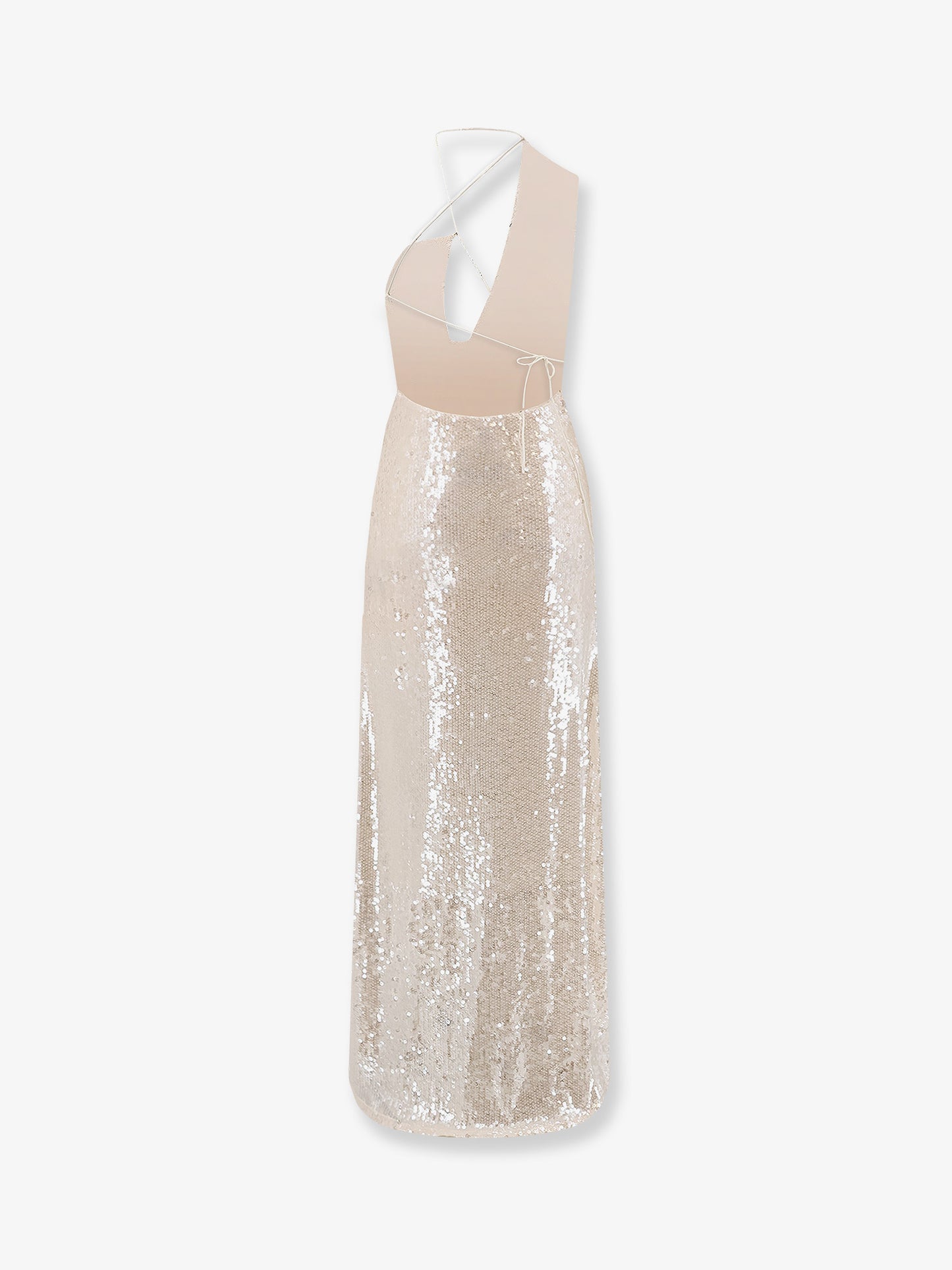 Iselin long dress with sequins