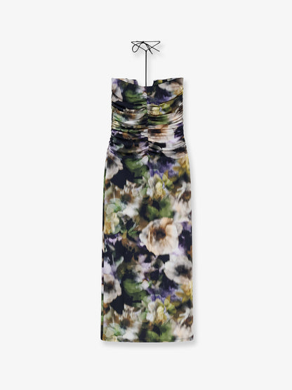 Natalie multicolor jersey dress thumbnail