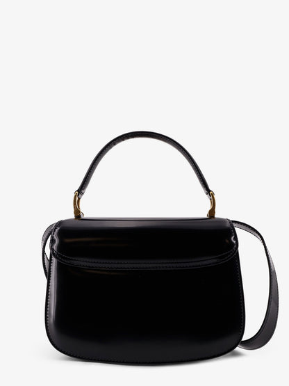 Leather crossbody bag with monogram logo thumbnail