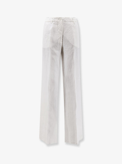 "Vissuto" linen trousers thumbnail