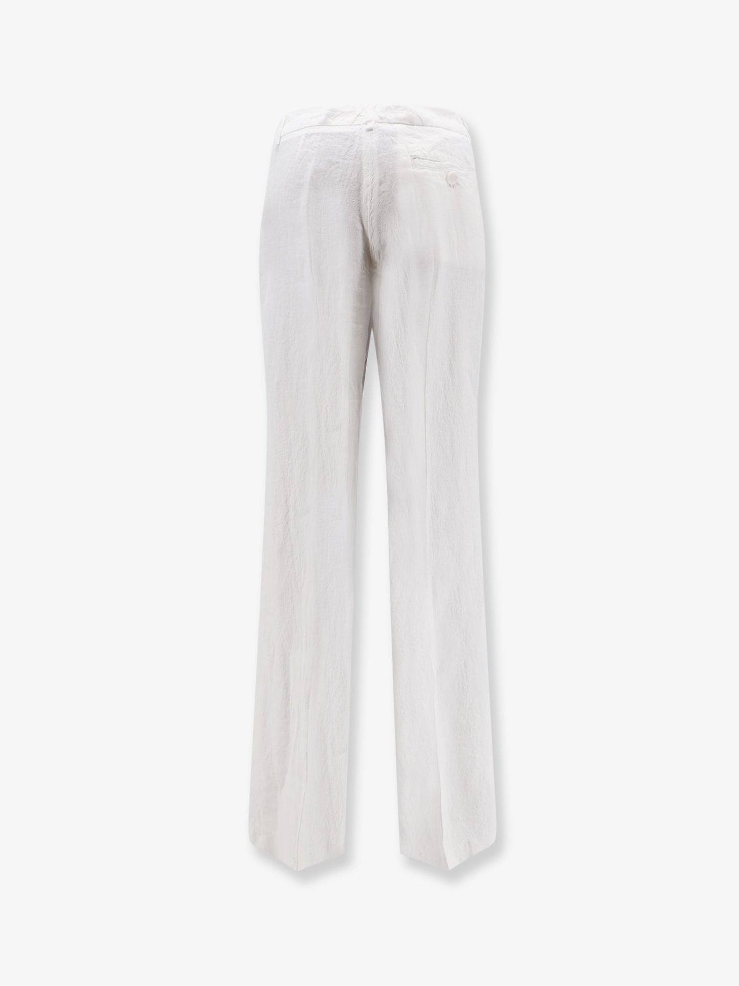 "Vissuto" linen trousers