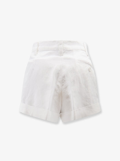 Cotton and linen shorts thumbnail
