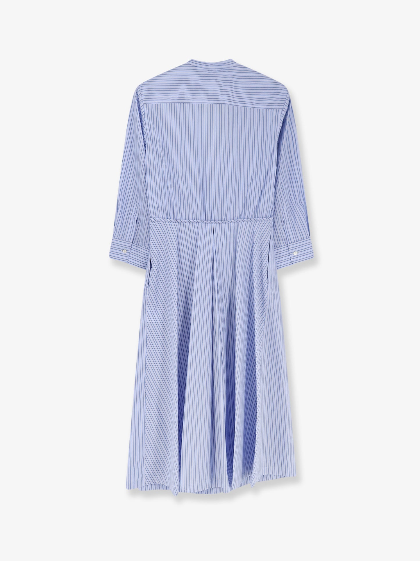 Striped cotton dress