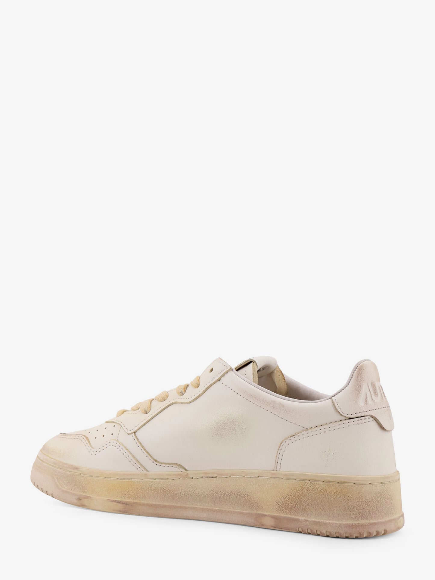Sneakers Low-Top Super Vintage in pelle