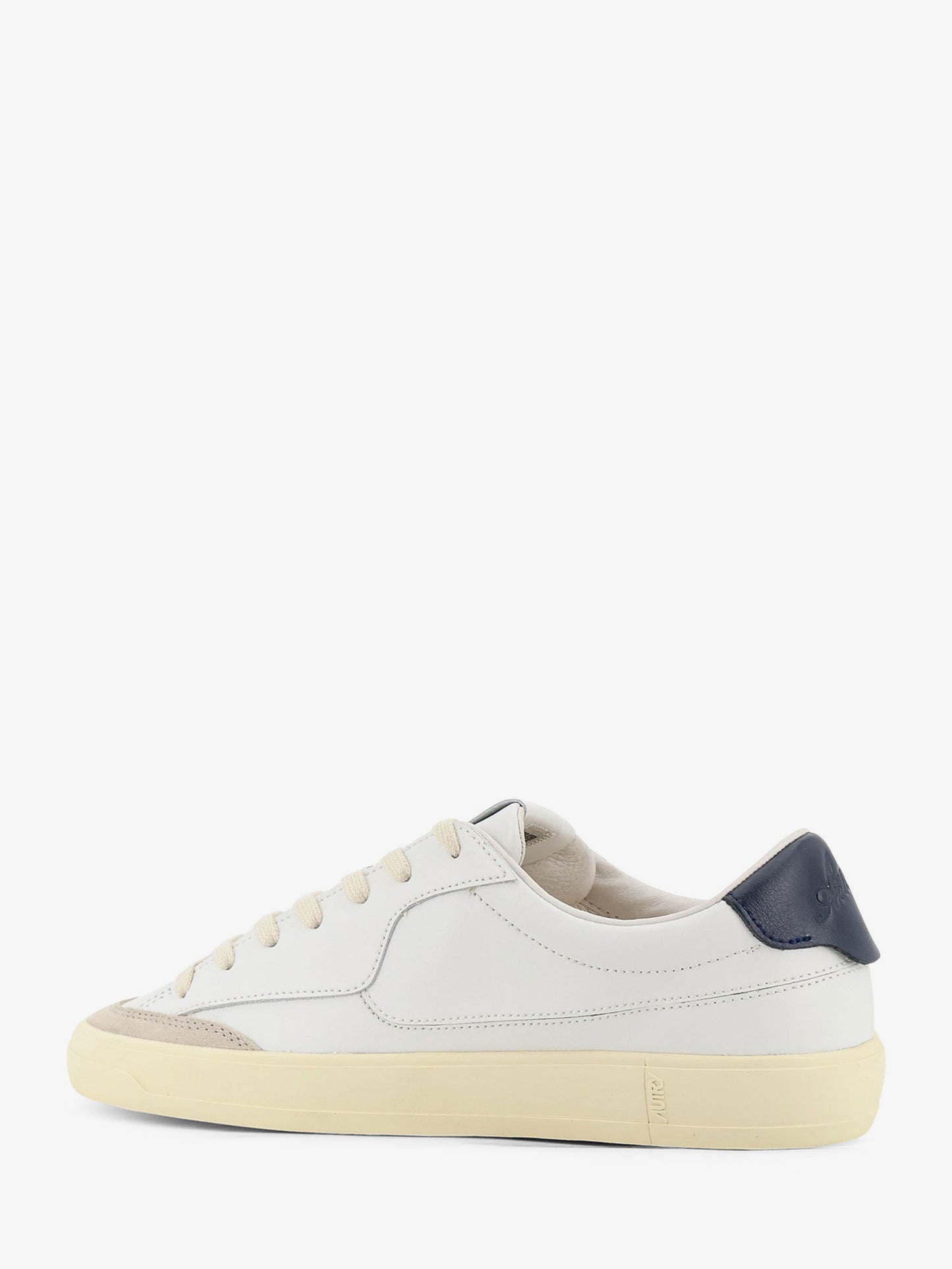 Windscape leather sneakers with suede insert