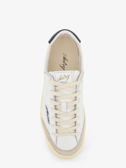 Windscape leather sneakers with suede insert thumbnail