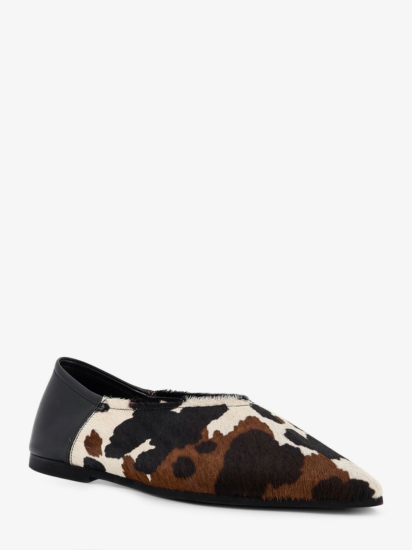 Ponyskin ballerinas