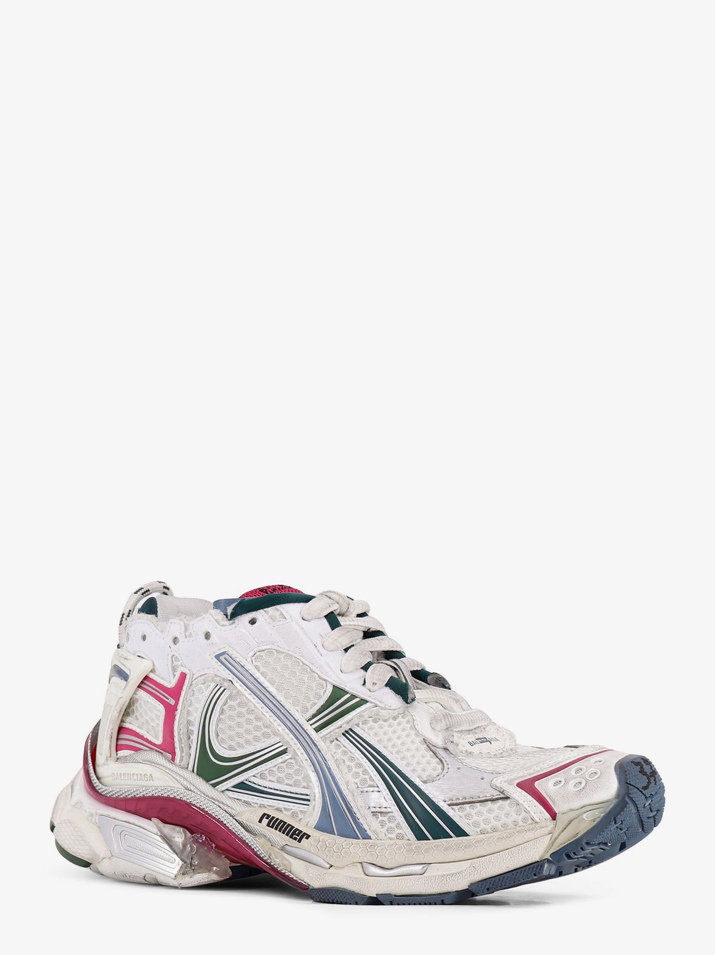 Runner low-top mesh sneakers