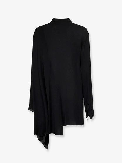Camicia in seta con fiocco thumbnail