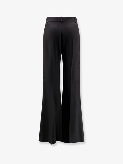 Viscose trousers with flared bottom thumbnail