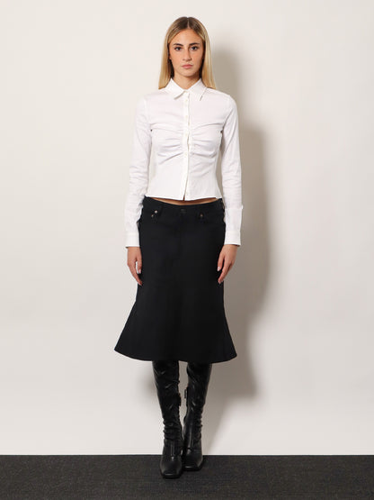 Cotton Midi Skirt thumbnail