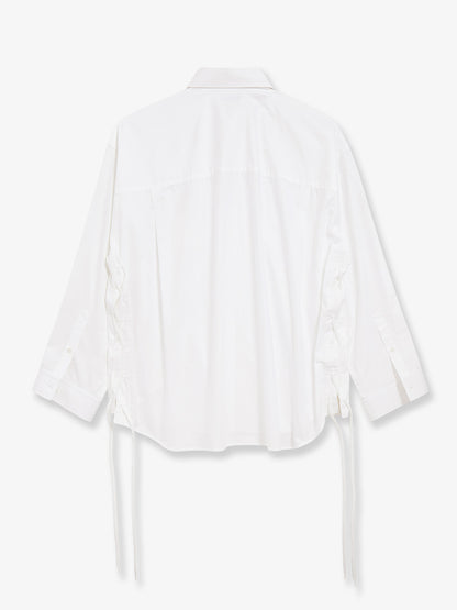 Lace-Up cotton shirt thumbnail