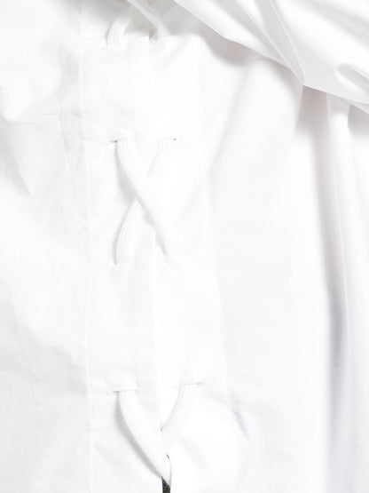 Lace-Up cotton shirt thumbnail
