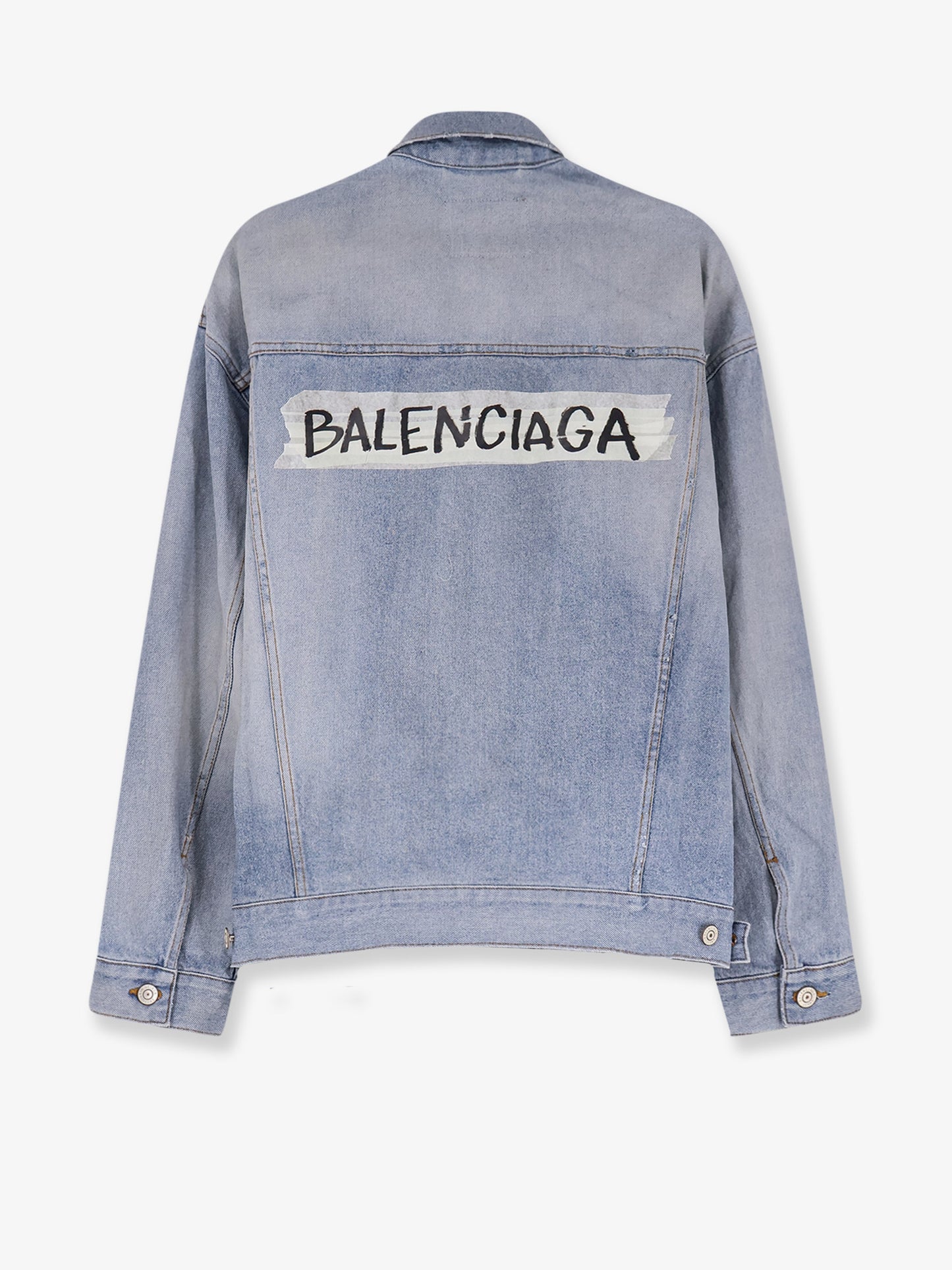 Washed out denim jacket