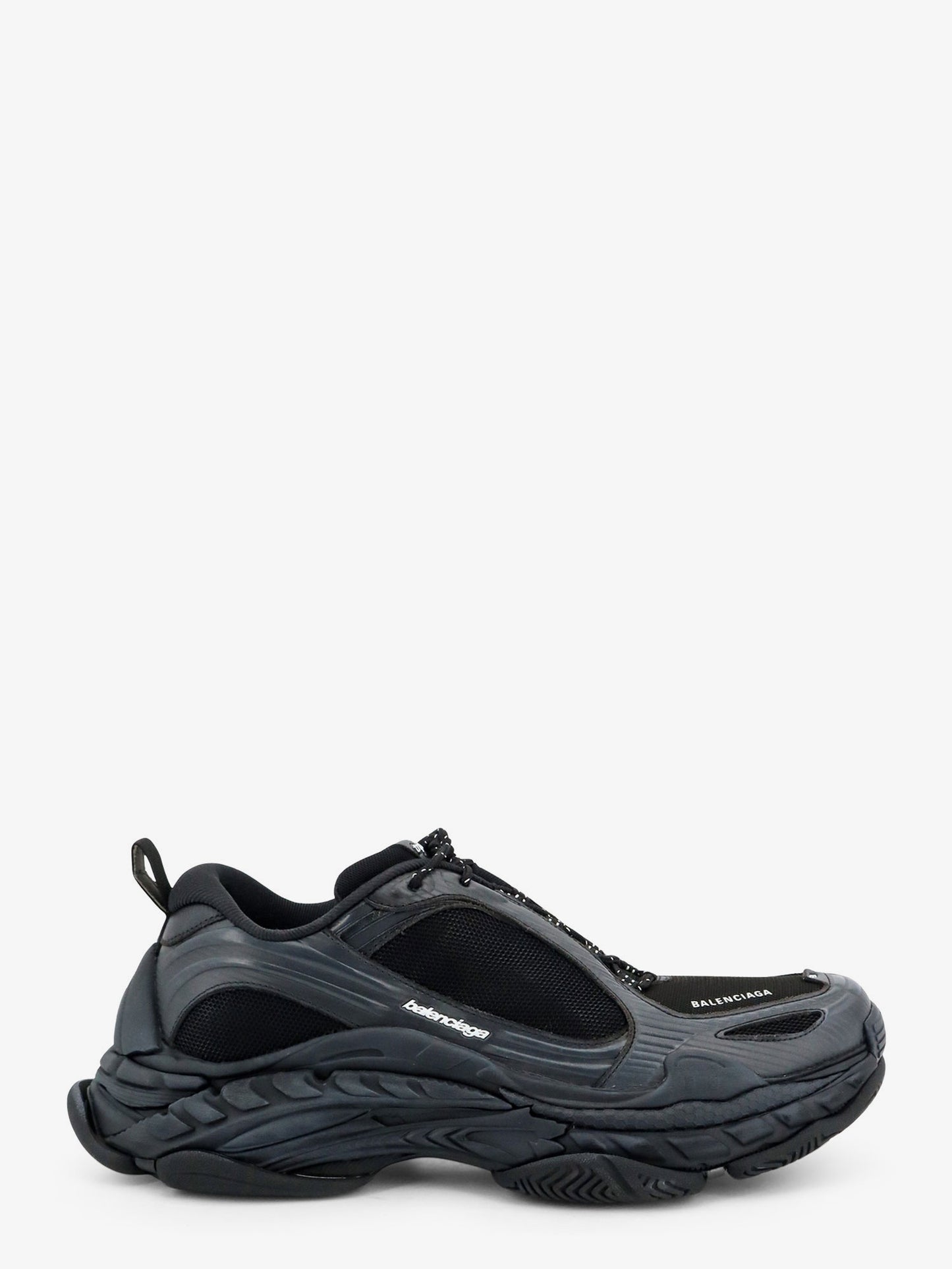 Sneakers Triple S.2 Gradient in mesh con inserti in nylon effetto used