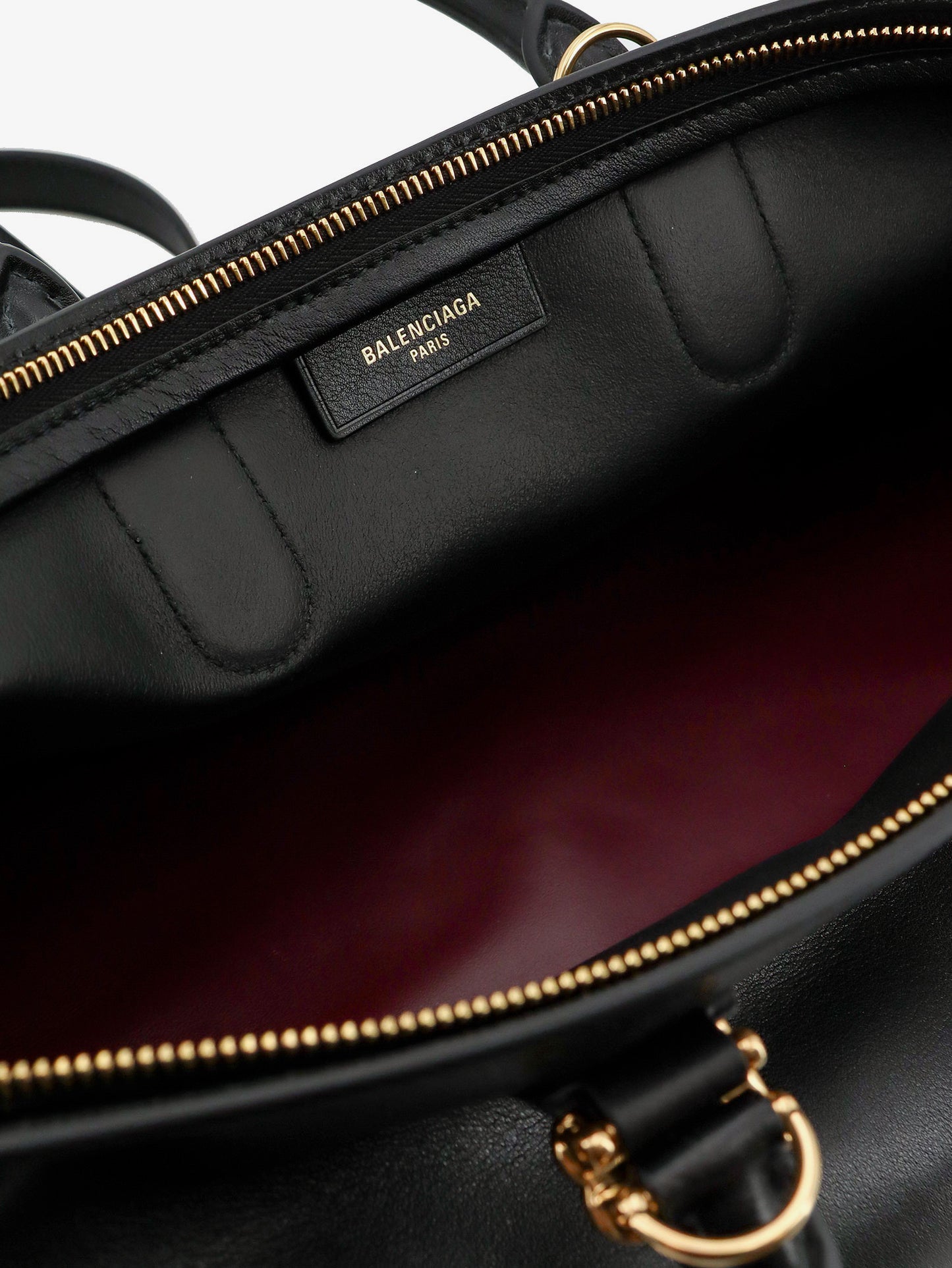 Borsa Bowling Bolero Media in pelle
