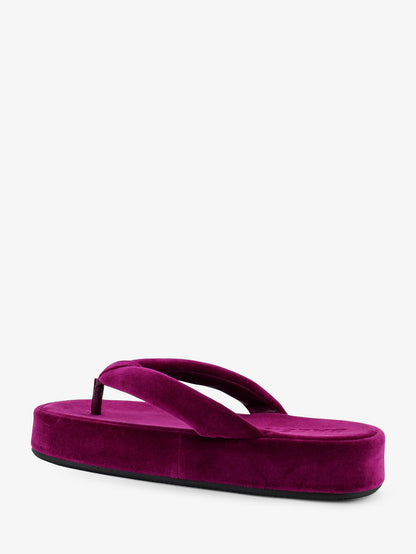 Jet Lag Stretch Velvet Sandals thumbnail