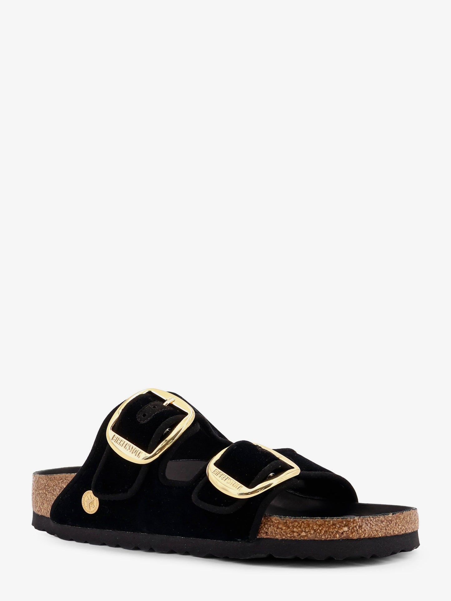 Arizona Big Buckle Piping Rivet Logo sandals