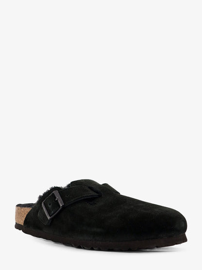 Boston VL/Shearling suede mule thumbnail