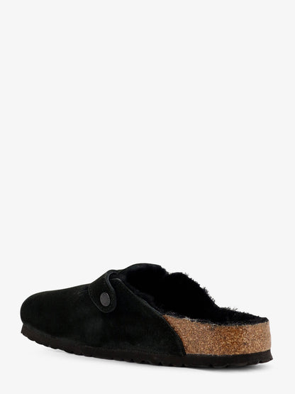 Boston VL/Shearling suede mule thumbnail